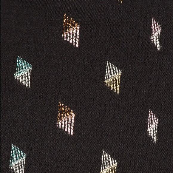 Veronica Beard Alia Metallic Long Sleeve Mini Dress - Picture 8 of 8